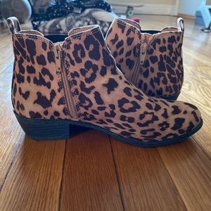 Leopard Boots